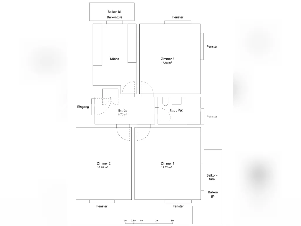 3 ½ pièces appartement, photo 7 sur 7