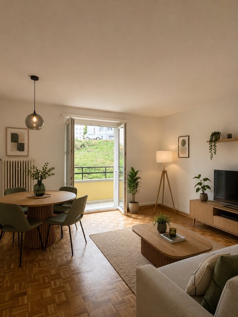 3 rooms apartment, photo 2 sur 9