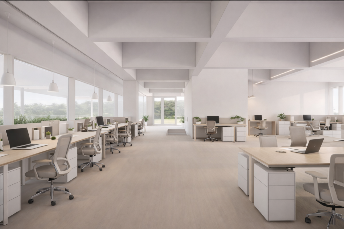 427m² office, photo 1 sur 9