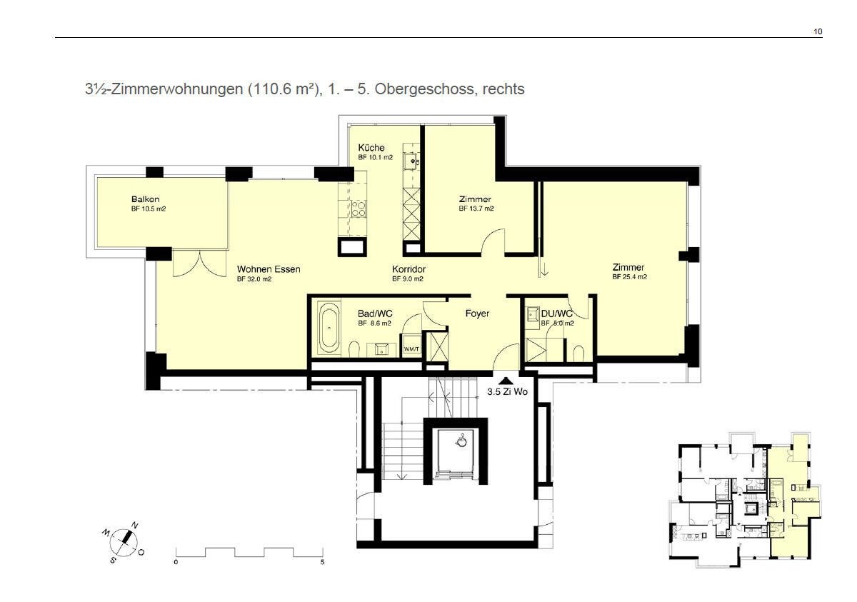 Appartement de 3 ½ pièces, photo 7 sur 7