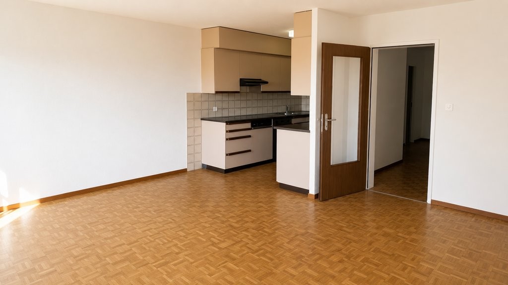 Duplex de 5 ½ pièces

A louer immédiatement ou à convenir, ce bel appartement de 5.5 pièces au cœur d'Abtwil.

L'appartement vous offre les commodités suivantes :

- Séjour et chambres à coucher avec parquet
- Cuisine et pièces humides avec carrelage facile d'entretien
- Spacieux espace de vie et de