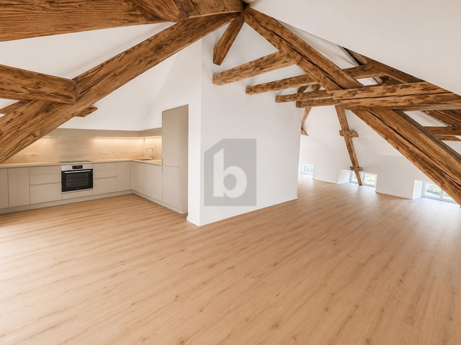 Appartement sous les combles de 2 ½ pièces, photo 3 sur 4