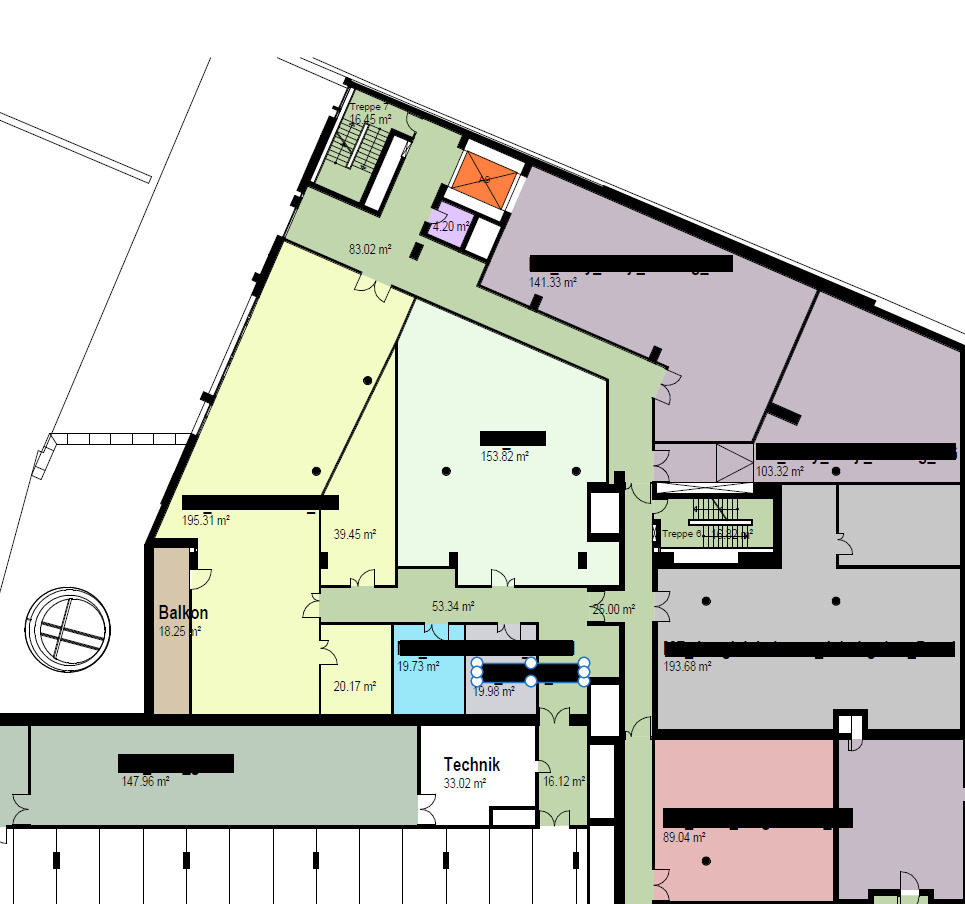 Bureau de 262m², photo 1 sur 8