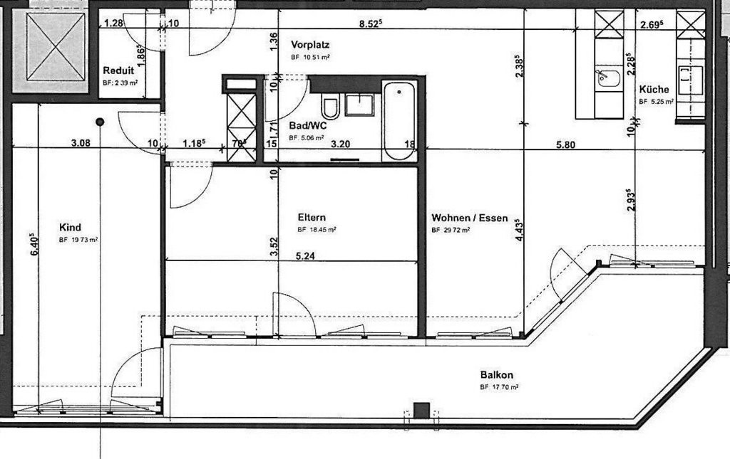 Appartement de 3 ½ pièces, photo 9 sur 9