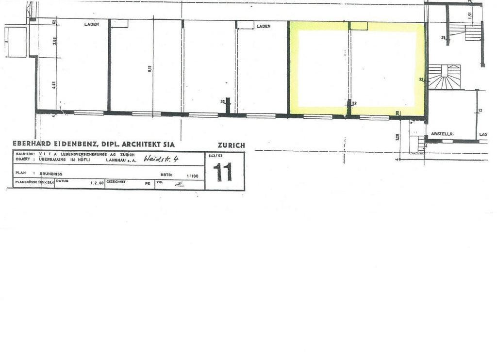 Bureau de 87m²