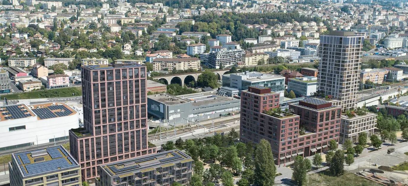 900m² office