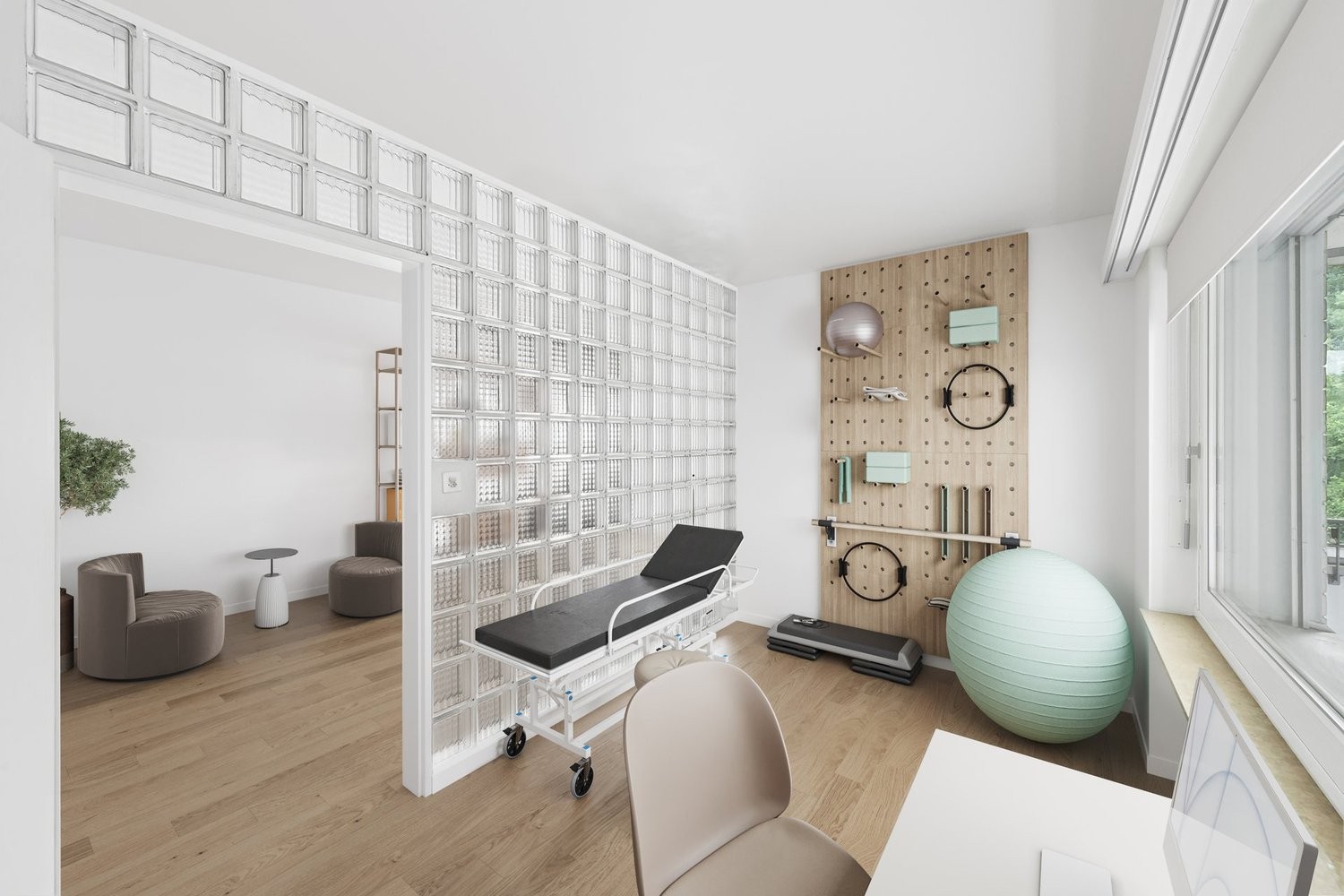 74m² de cabinet