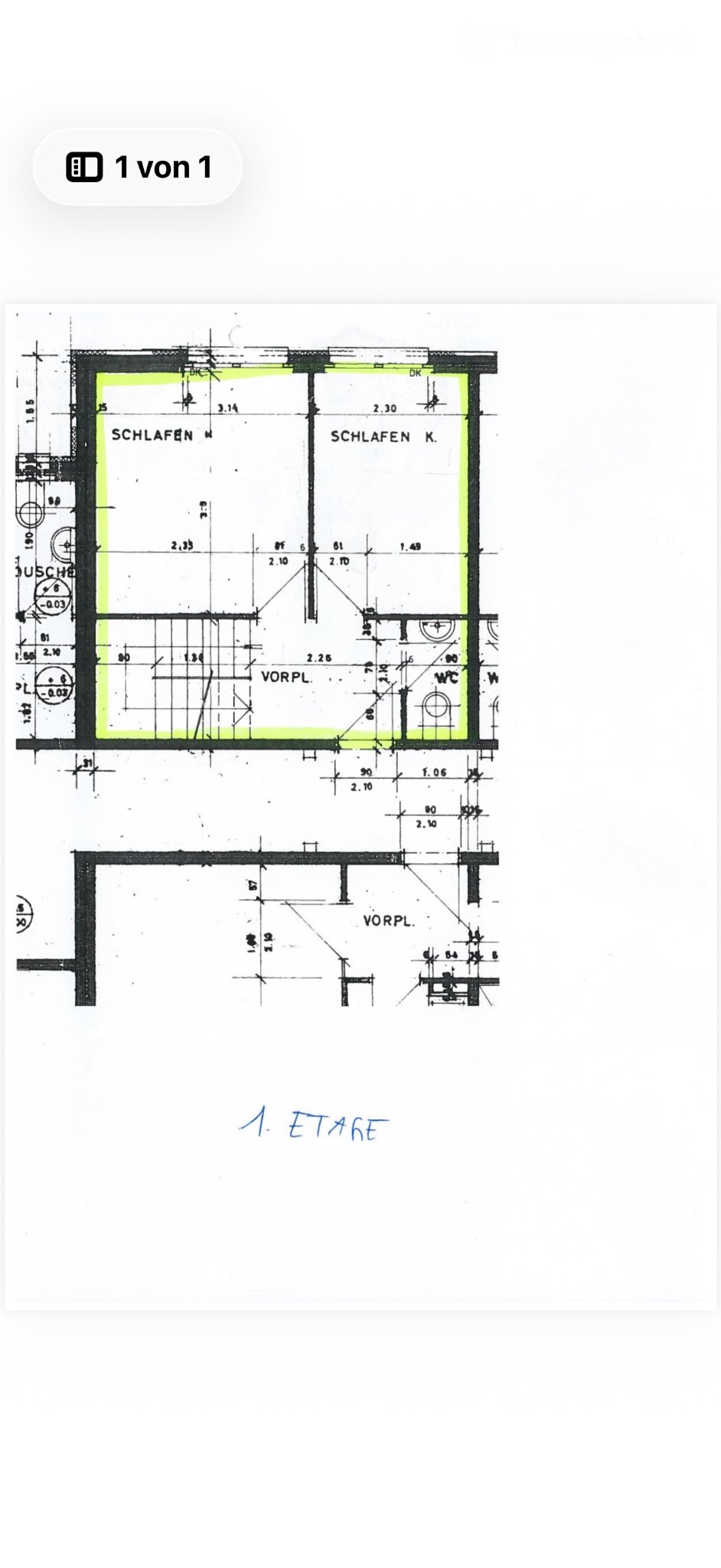Appartement de 4 pièces