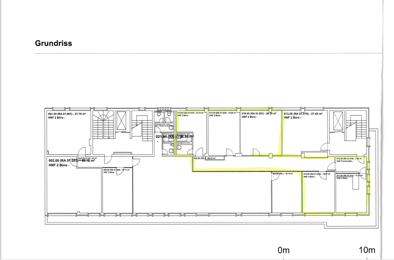 138m² office