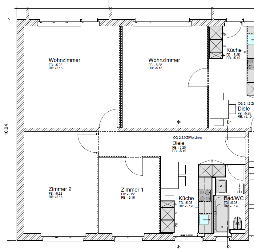 Appartement de 3 ½ pièces