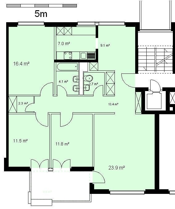 Appartement de 4 ½ pièces