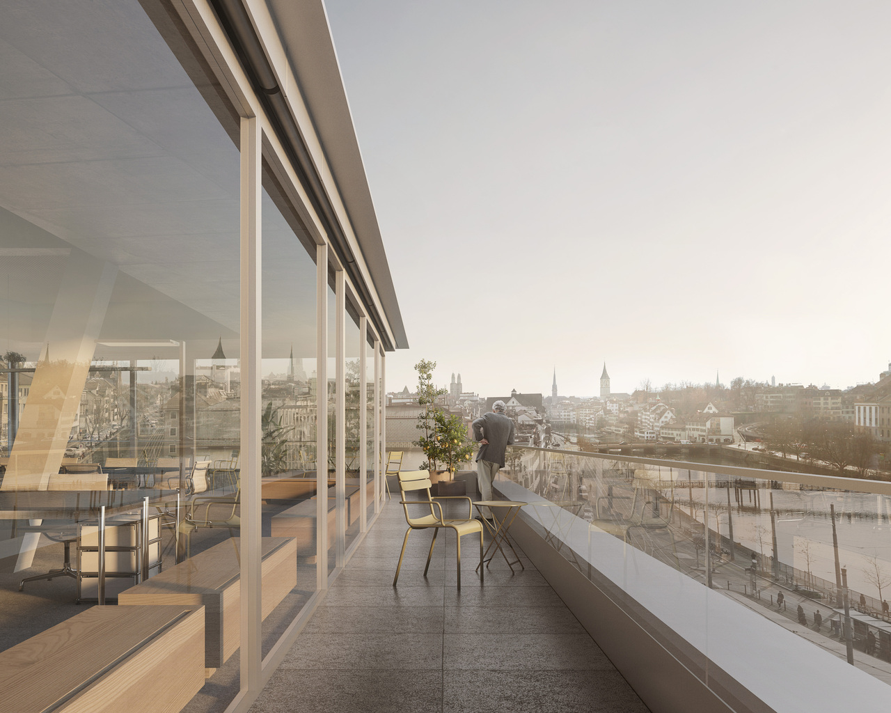 285m² de bureaux