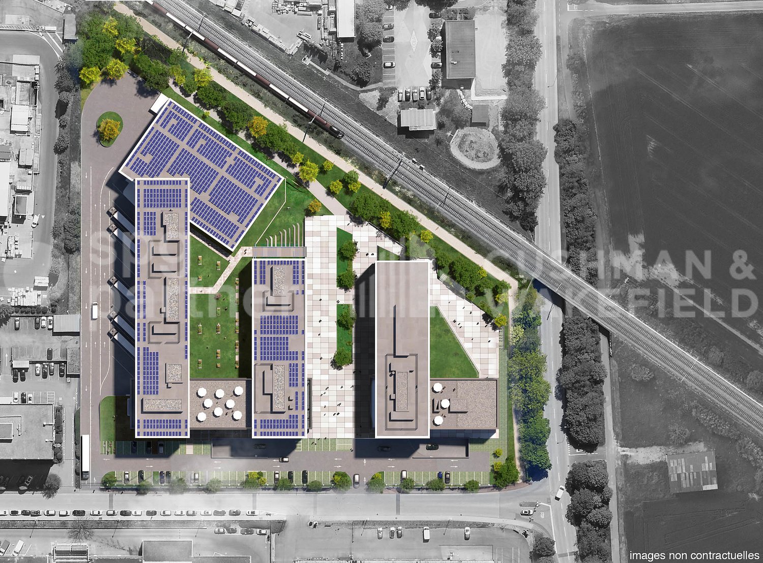 1500m² commercial