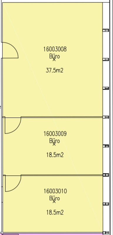 74m² bureau