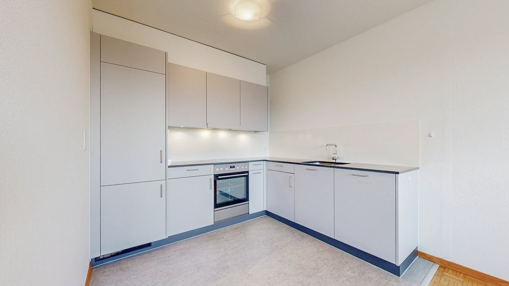 Appartement de 3 ½ pièces

Nous louons immédiatement ou à convenir cet appartement moderne situé à la belle Buristrasse 6 à Bern. L'immeuble a été entièrement rénové en 2018 et l'appartement vous offre les avantages suivants :

- Cuisine moderne avec table de cuisson en vitrocéramique et lave-vaisse, photo 1 sur 9