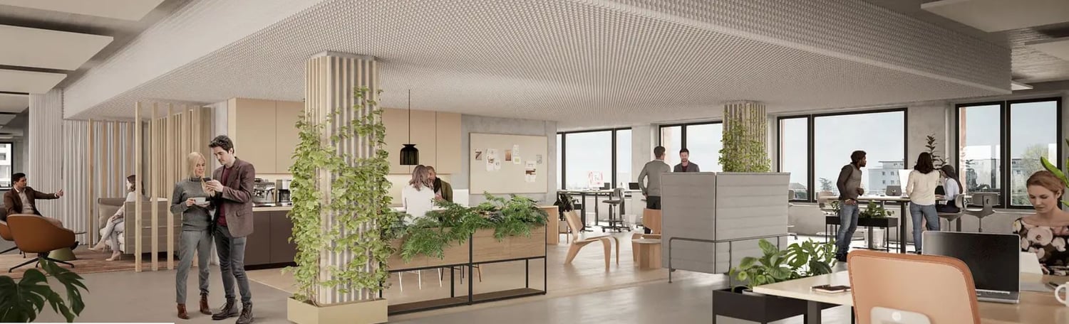 330m² office