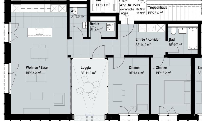 Appartement de 3 ½ pièces, photo 10 sur 10