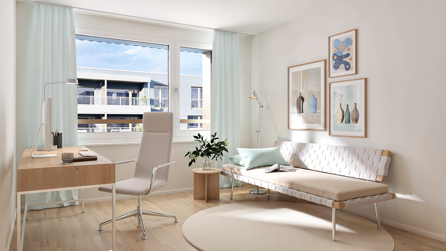 3 ½ pièces appartement