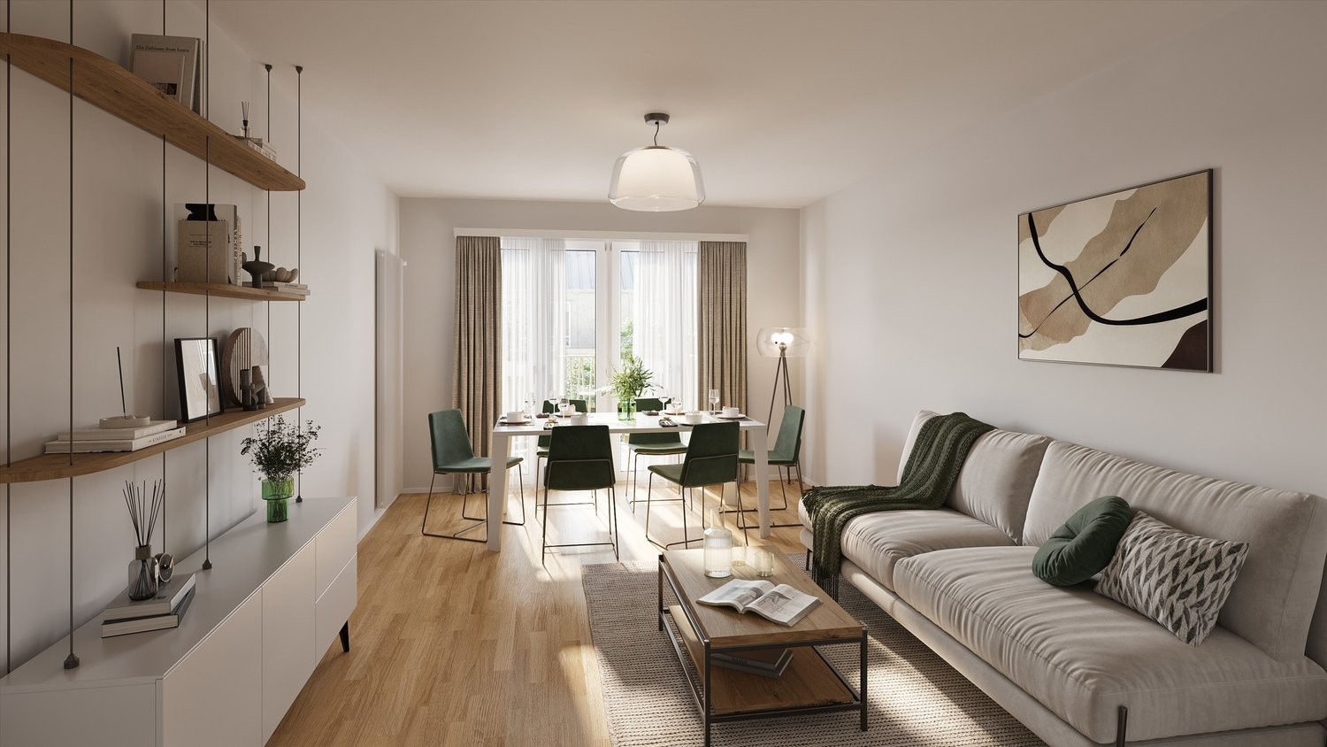 1 ½ pièces appartement, photo 2 sur 5