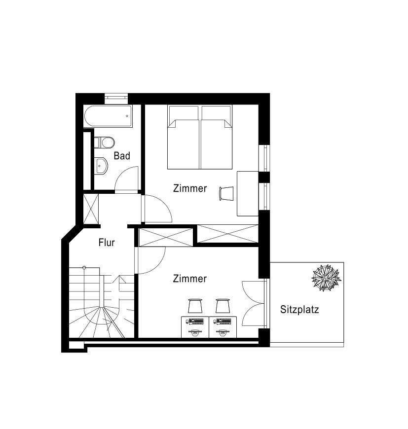 Duplex de 4 ½ pièces, photo 5 sur 6