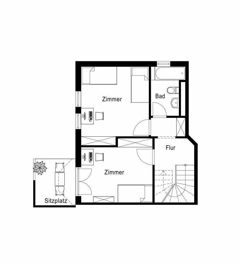Duplex de 4 ½ pièces, photo 6 sur 6