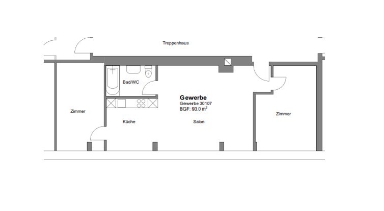 93m² commercial, photo 9 sur 10