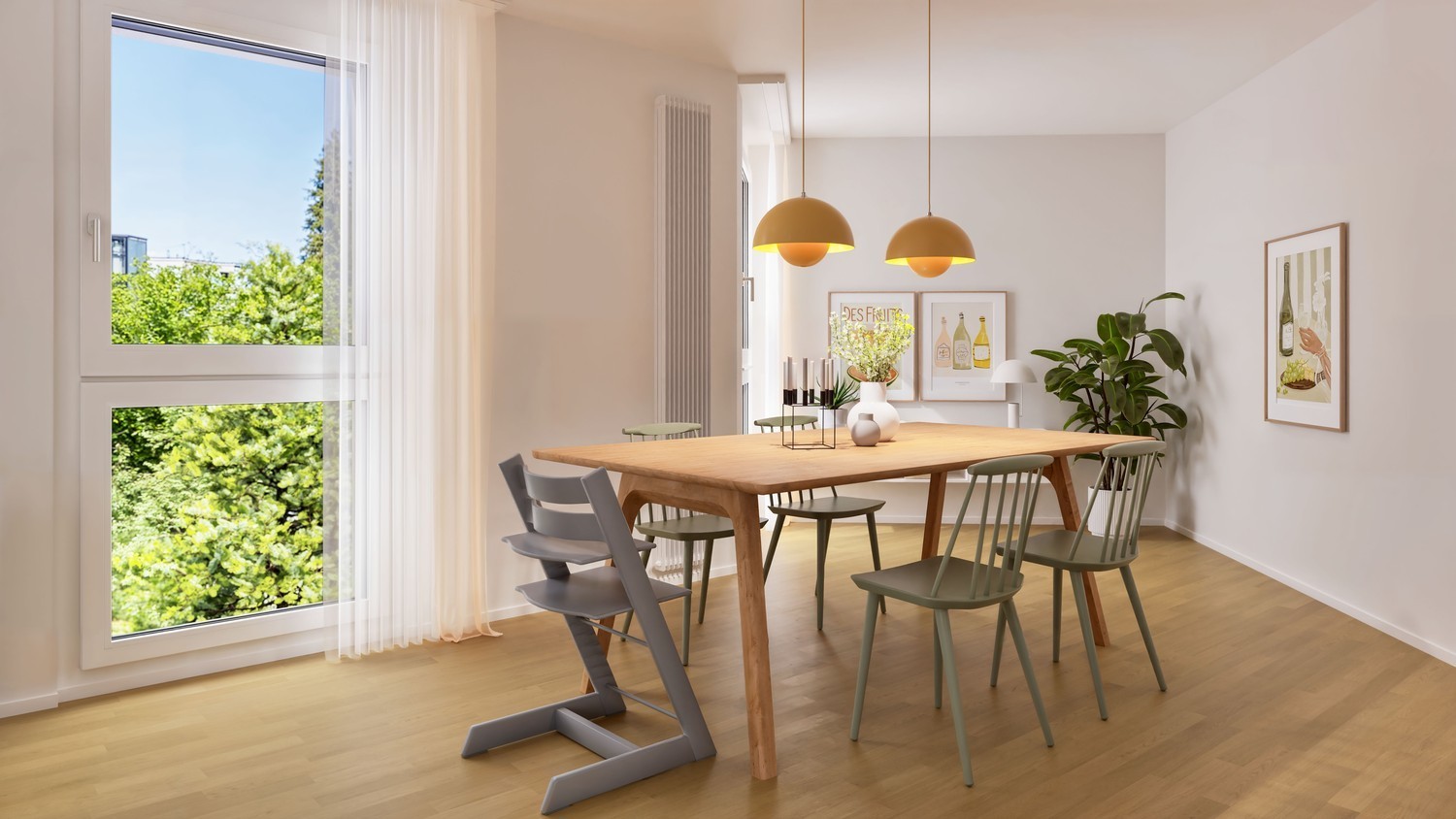 5 ½ pièces appartement