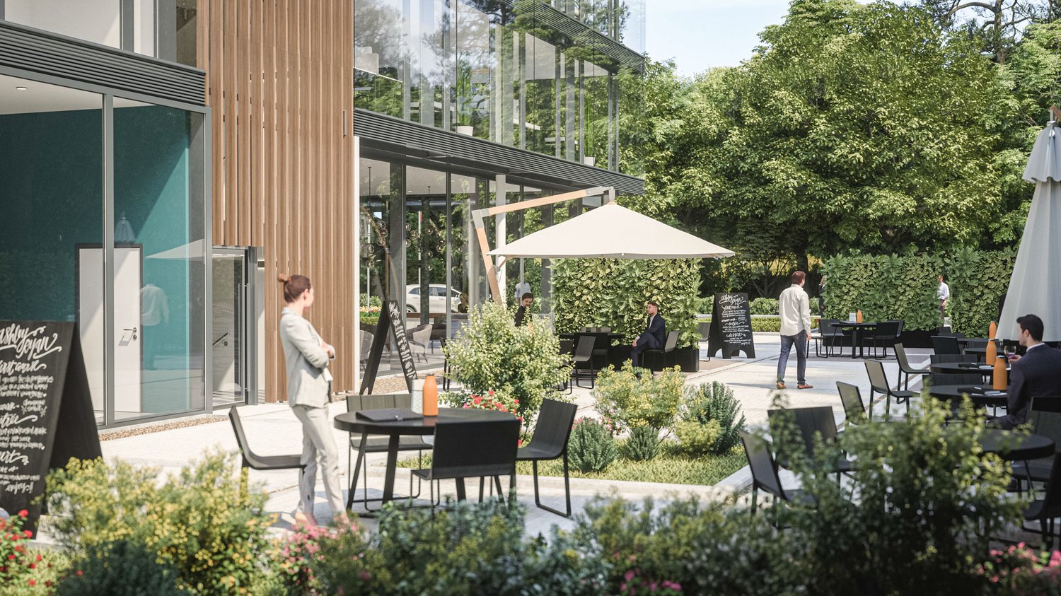 760m² office