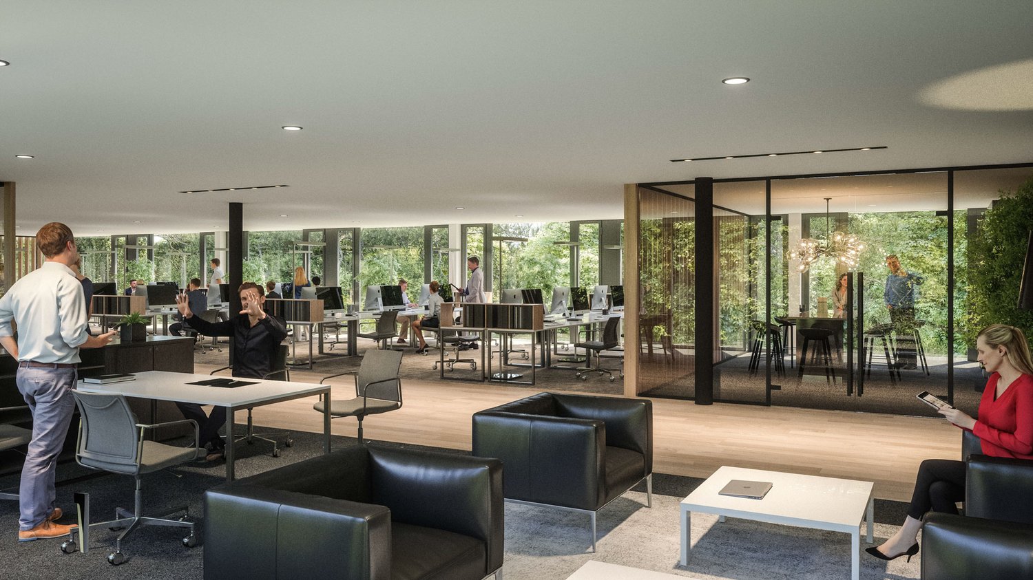 760m² office
