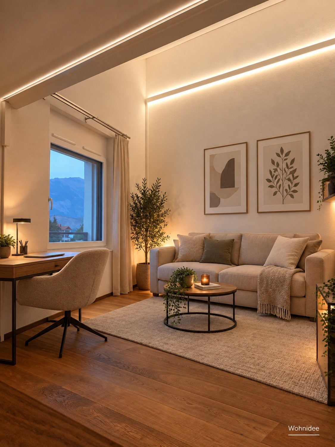 Appartement en attique de 3 ½ pièces, photo 1 sur 9