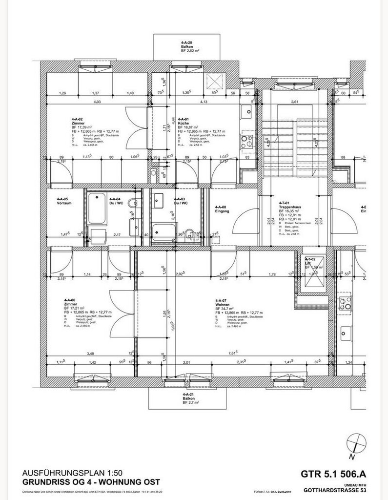 3 ½ rooms apartment