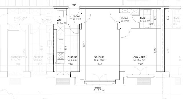 3 ½ rooms apartment, photo 6 sur 6