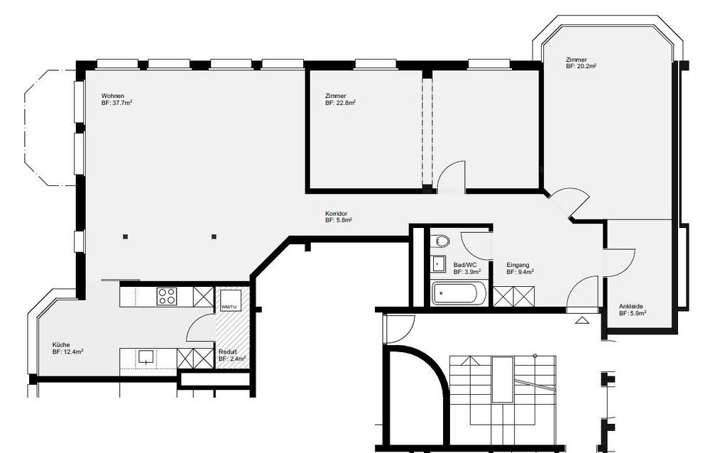 3 ½ pièces appartement, photo 9 sur 9
