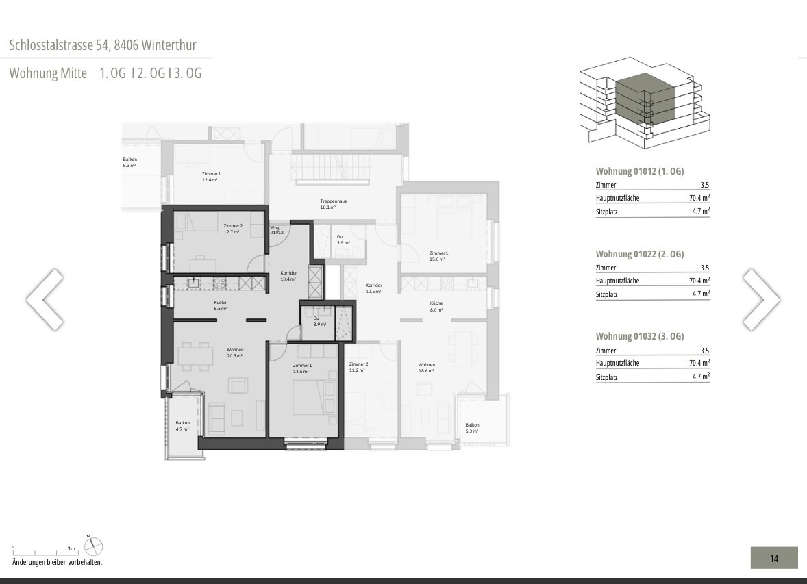 Appartement de 2 ½ pièces, photo 8 sur 8