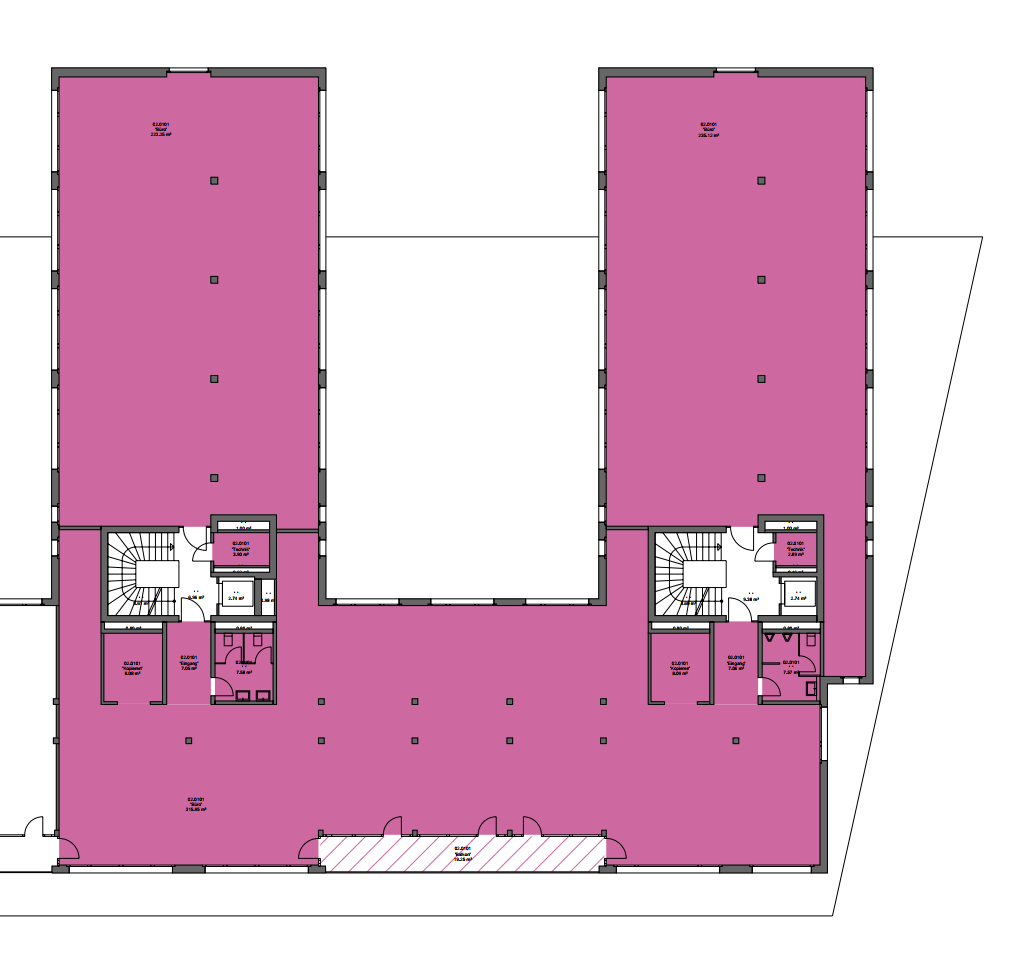 827m² bureau