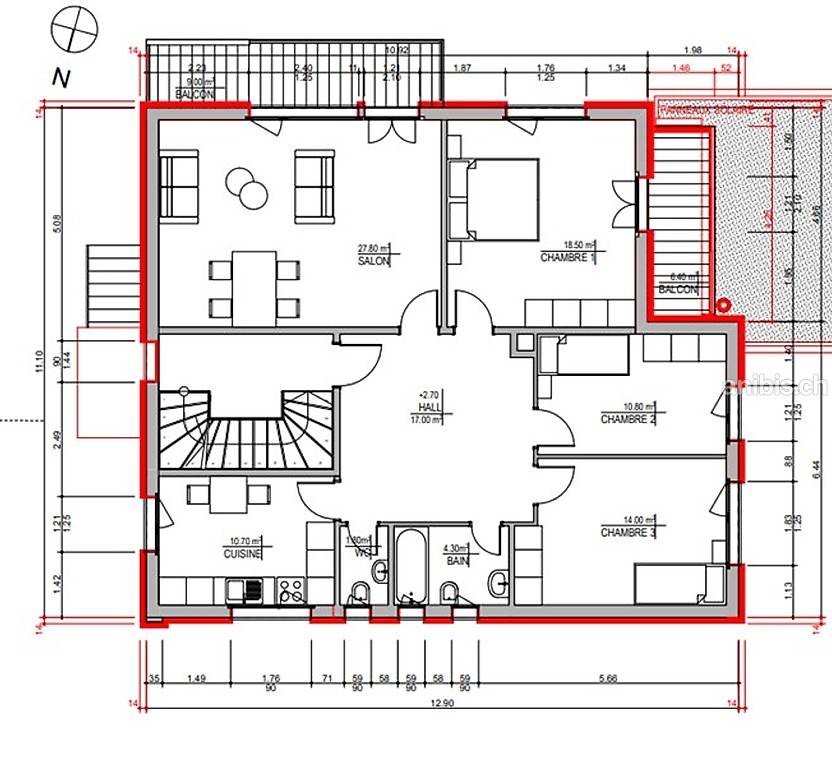4 ½ rooms apartment, photo 5 sur 10