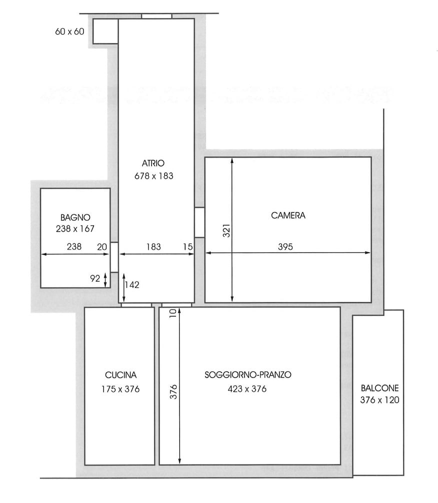 Appartement de 2 ½ pièces