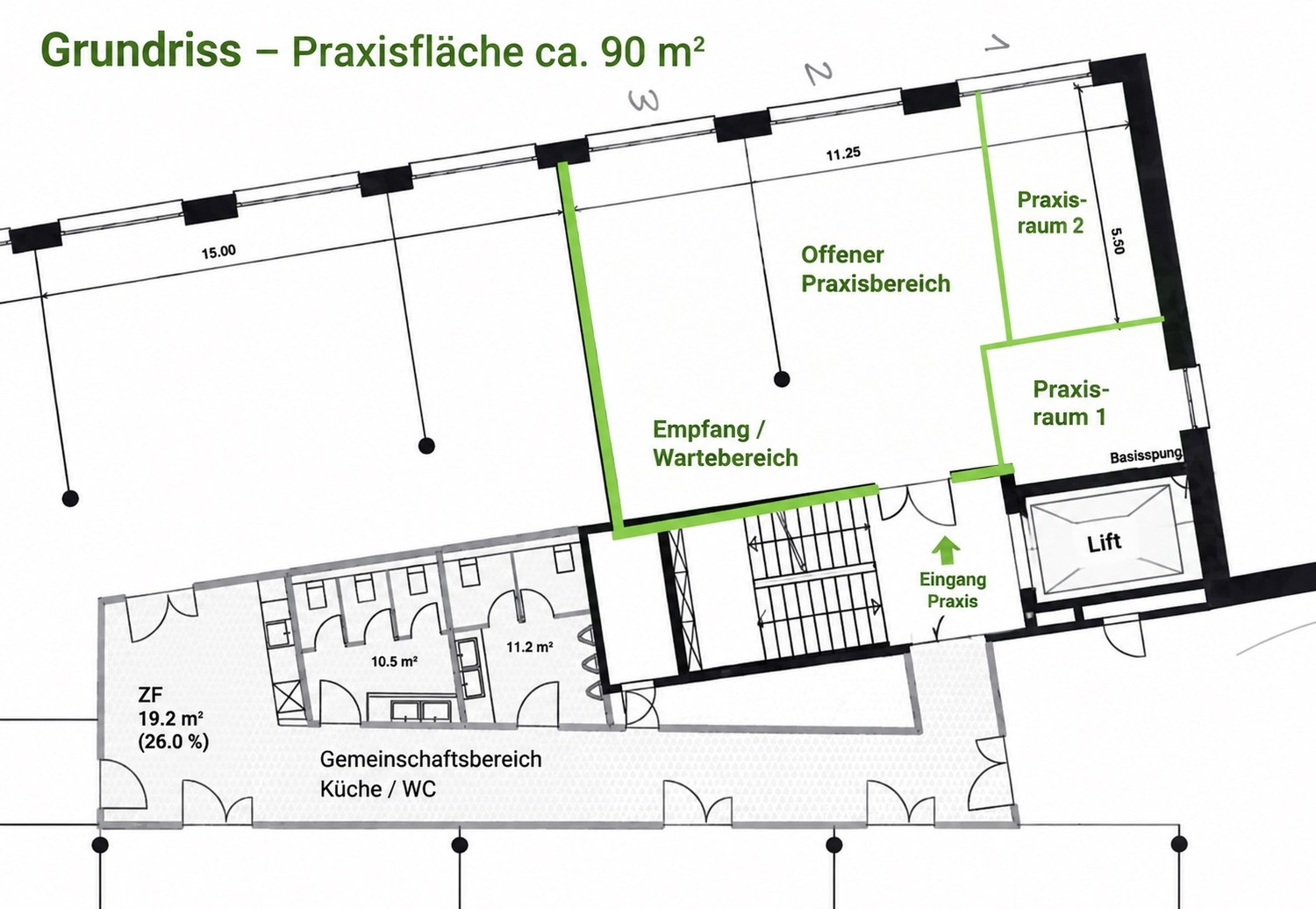 100m² commercial, photo 3 sur 5