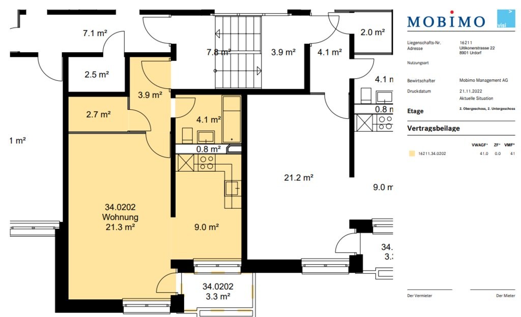 Appartement de 2 ½ pièces, photo 9 sur 9