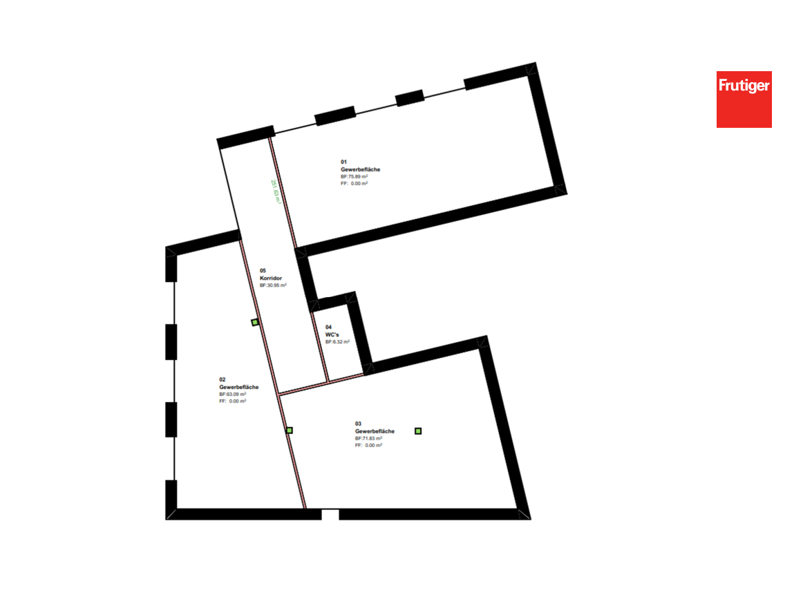 75m² bureau