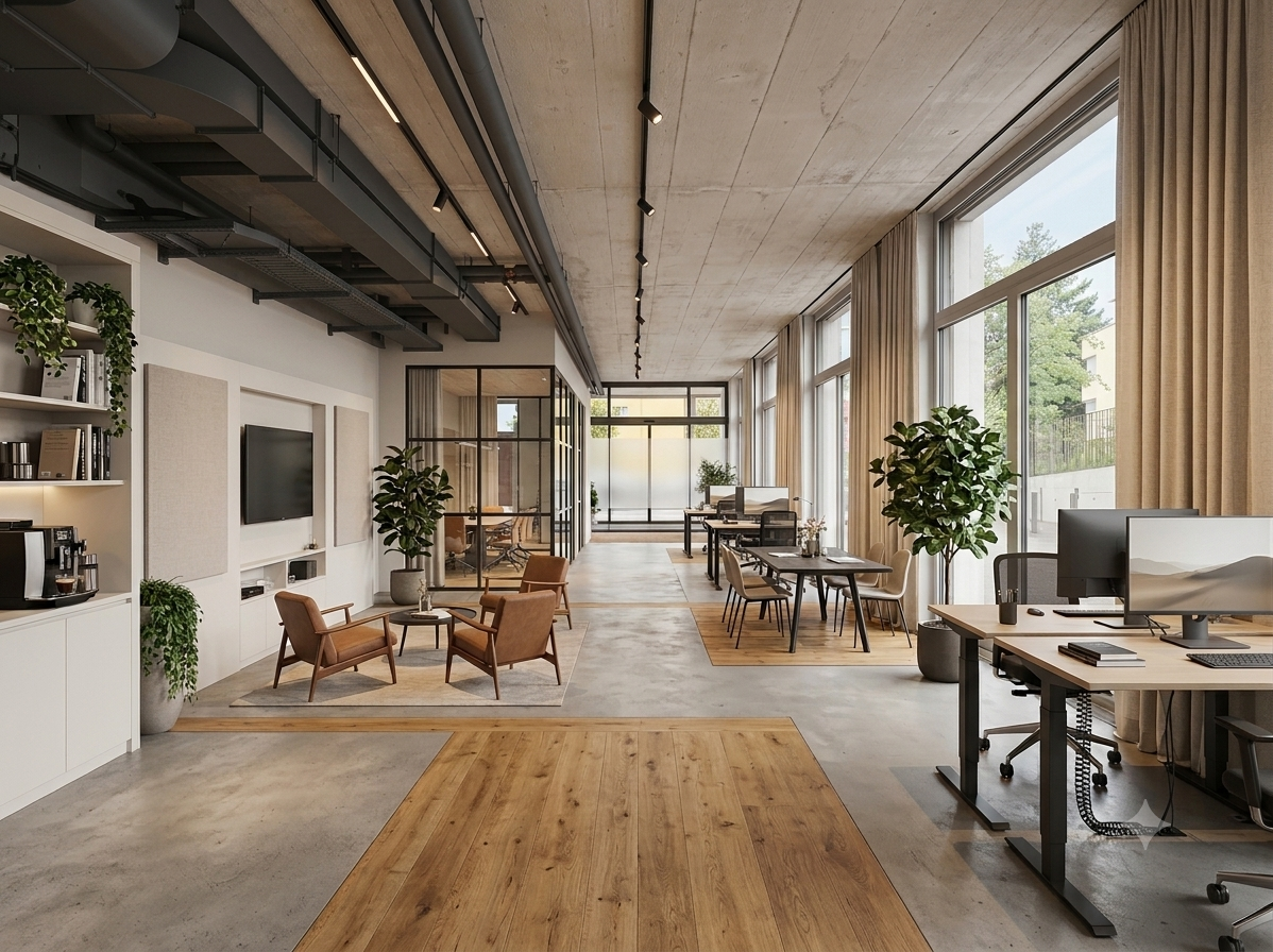 75m² bureau