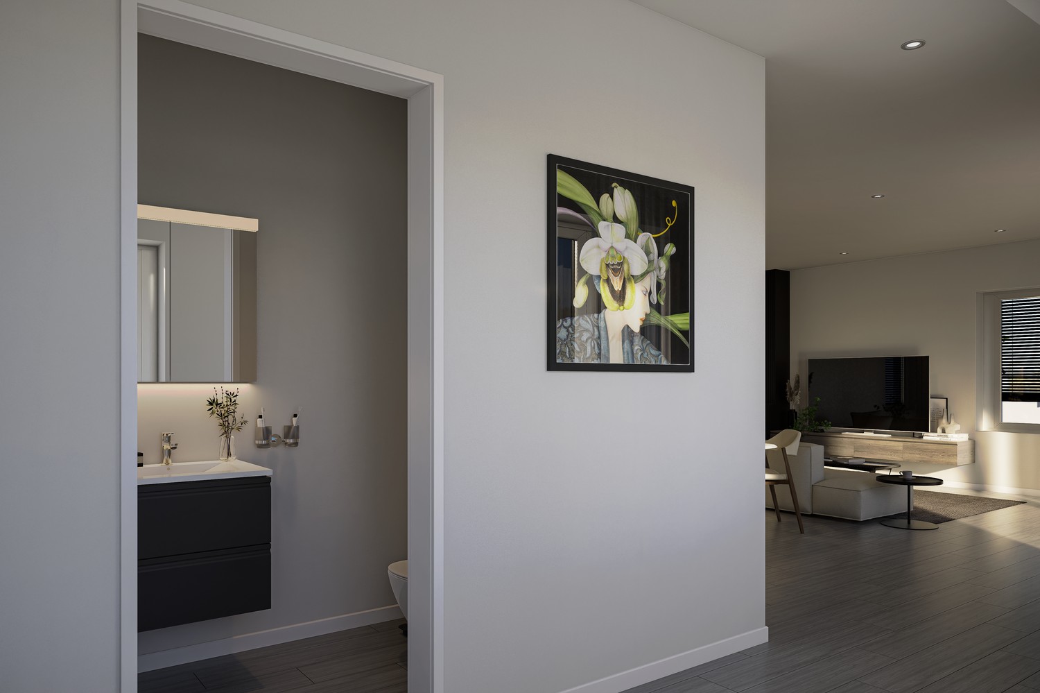 2 ½ pièces appartement au grenier, photo 7 sur 10