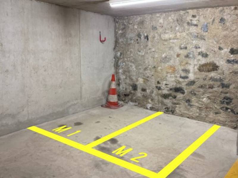 Covered bike parking