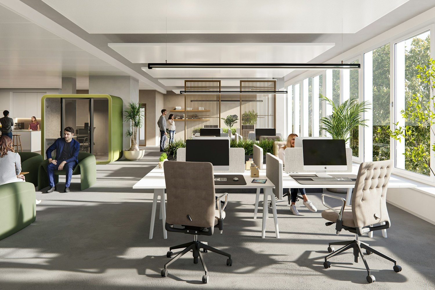 Bureau de 237m², photo 1 sur 6