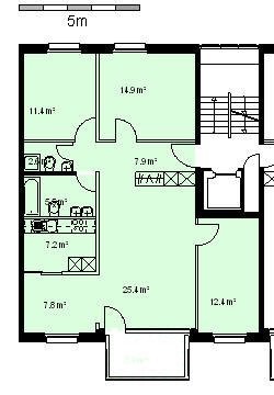 4 ½ rooms apartment