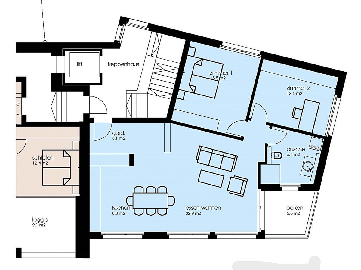 Appartement de 3 ½ pièces, photo 10 sur 10