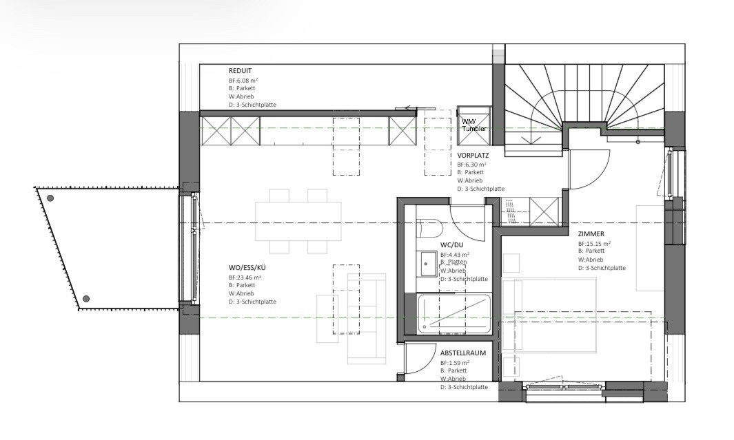 Appartement de 2 ½ pièces, photo 5 sur 6