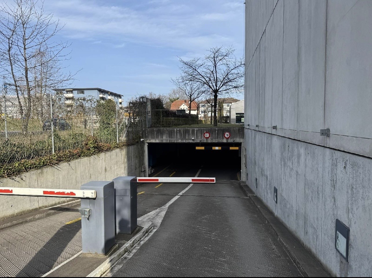 Place de parcage en sous-sol