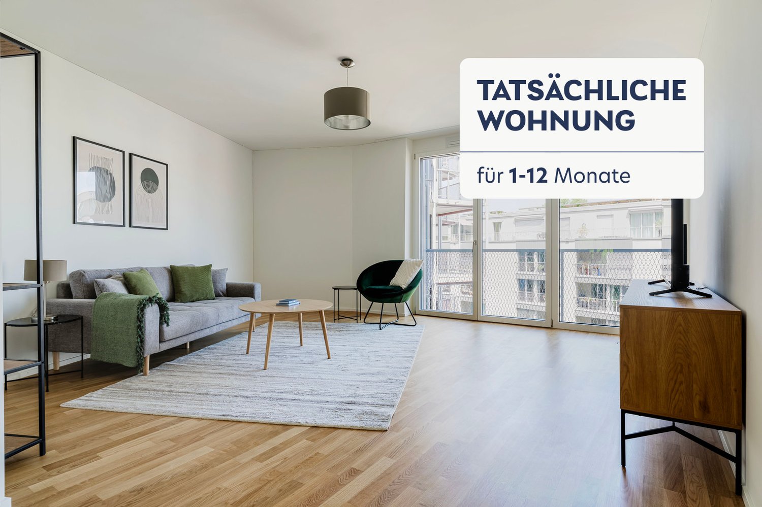 4 ½ rooms furnished flat