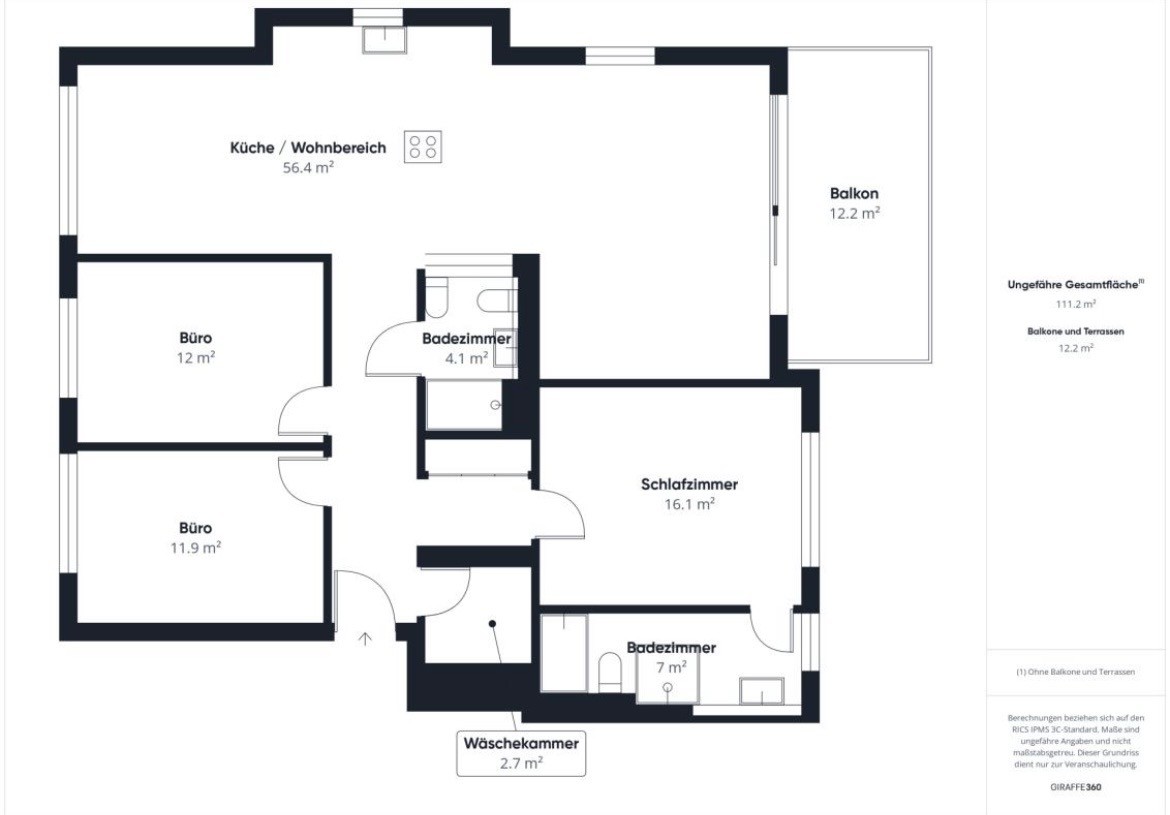Appartement de 4 ½ pièces